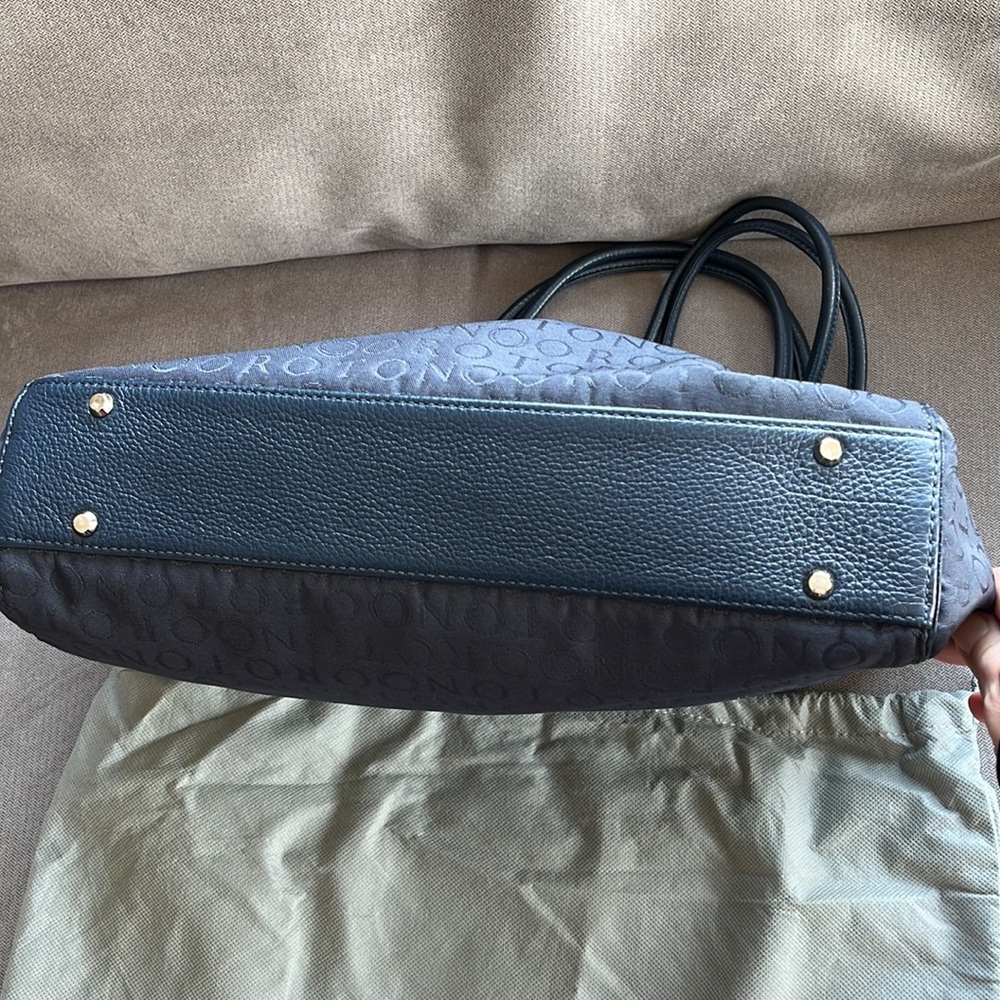NWOT Oroton navy tote - Picture 7 of 7
